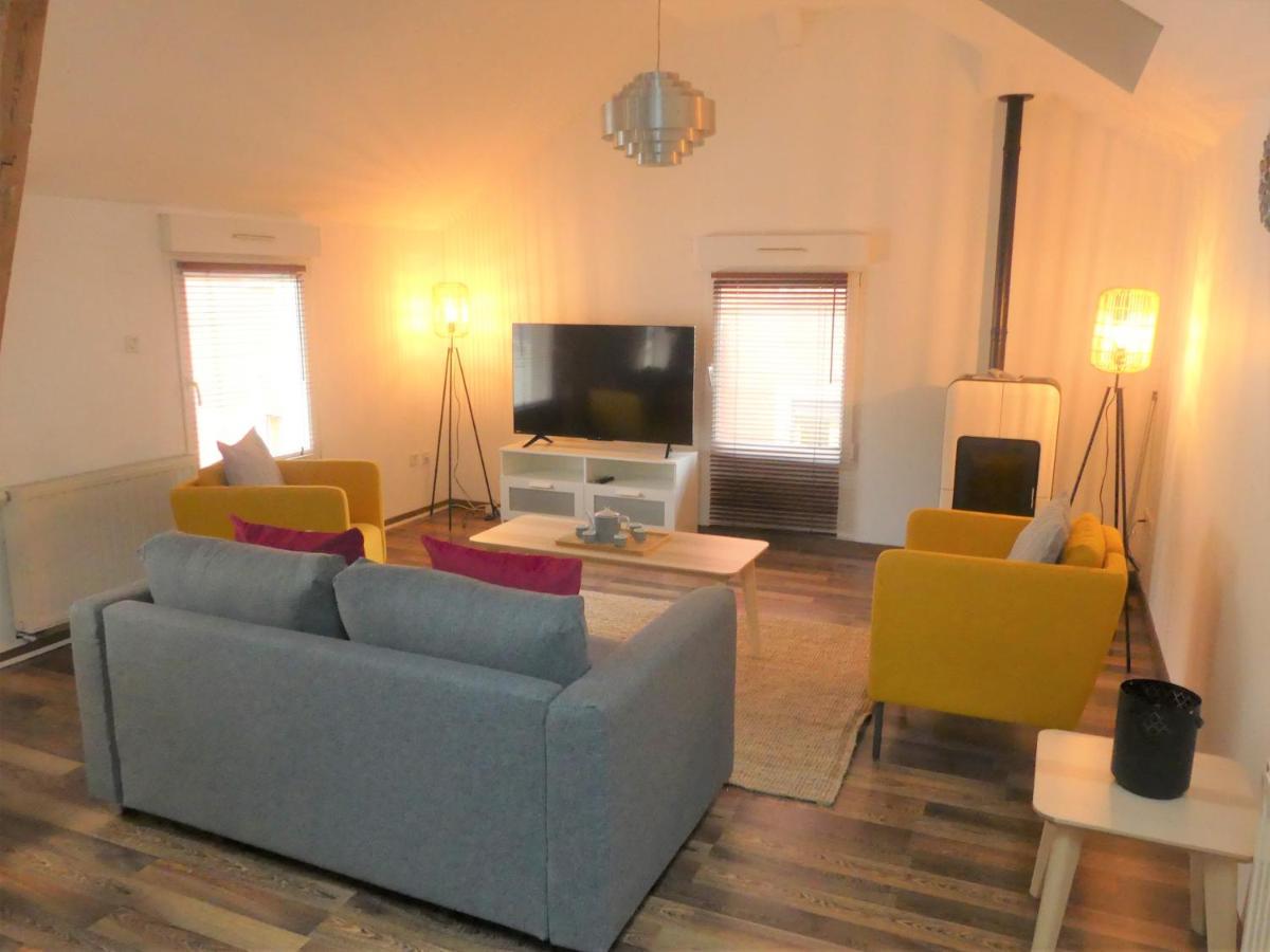 Maison de ville avec parking privé, fibre et Netflix Belfort Exterior foto